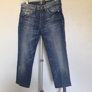 7 for all mankind jean - Straight crop leg